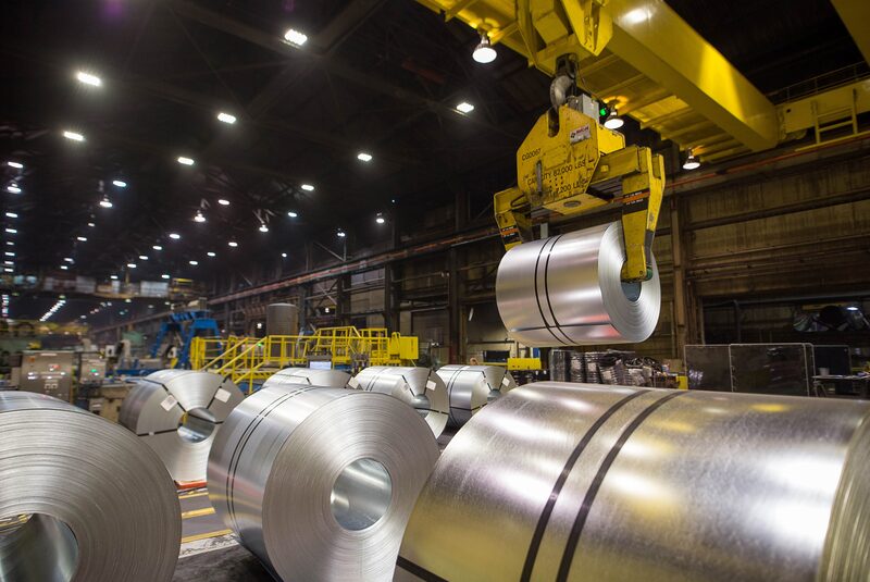 Operations Inside The ArcelorMittal Dofasco Inc. Steel Manufacturing Facility Operations Inside The ArcelorMittal Dofasco Inc. Steel Manufacturing Facility