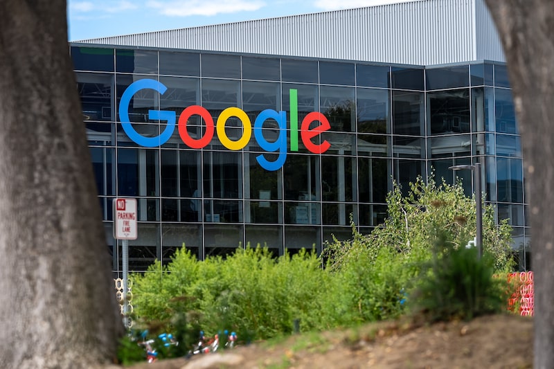 La sede de Google en Mountain View, California. Fotógrafo: David Paul Morris/Bloomberg. La sede de Google en Mountain View, California. Fotógrafo: David Paul Morris/Bloomberg.