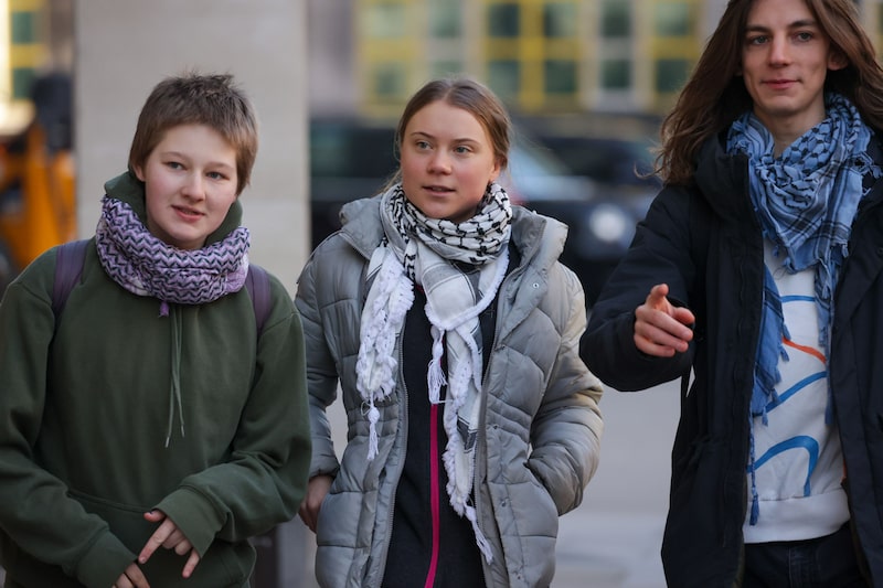 Greta Thunberg enfrenta juicio por protesta en conferencia petrolera de Londres Greta Thunberg enfrenta juicio por protesta en conferencia petrolera de Londres