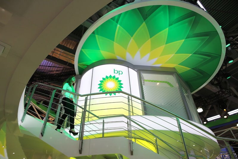 Logo de BP. Logo de BP.