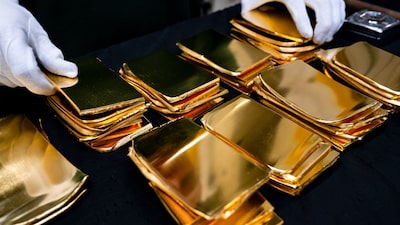 El oro se encamina a su mayor caída semanal en seis años por la guerra El oro se encamina a su mayor caída semanal en seis años por la guerra