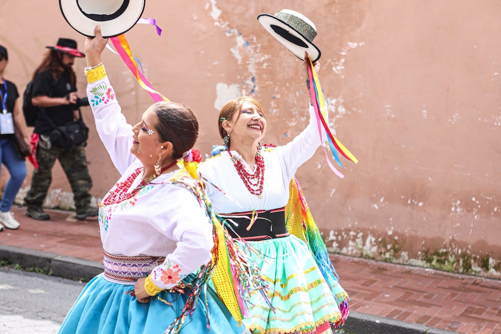 Carnaval Quiteño en el Centro Histórico, el 15 de febrero de 2026. Carnaval Quiteño en el Centro Histórico, el 15 de febrero de 2026.