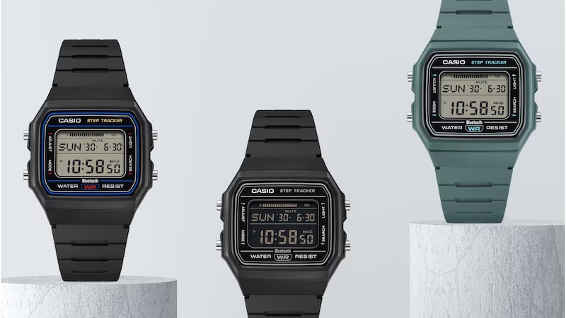 Casio lança relógio que une visual dos anos 1980 a funções conectadas ao celular Casio lança relógio que une visual dos anos 1980 a funções conectadas ao celular