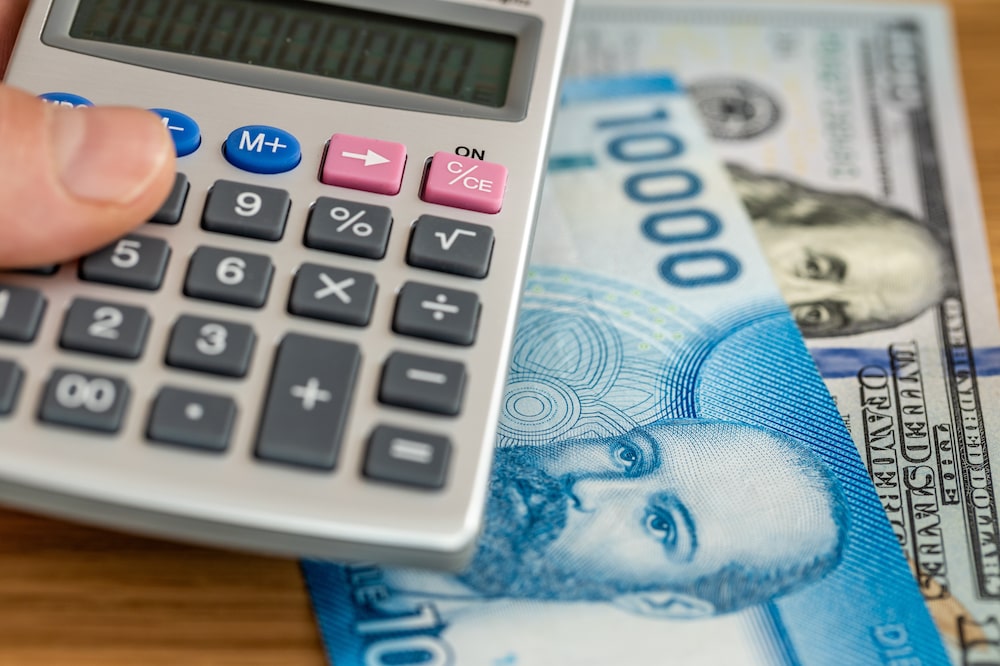 Imagen del peso chileno Imagen del peso chileno