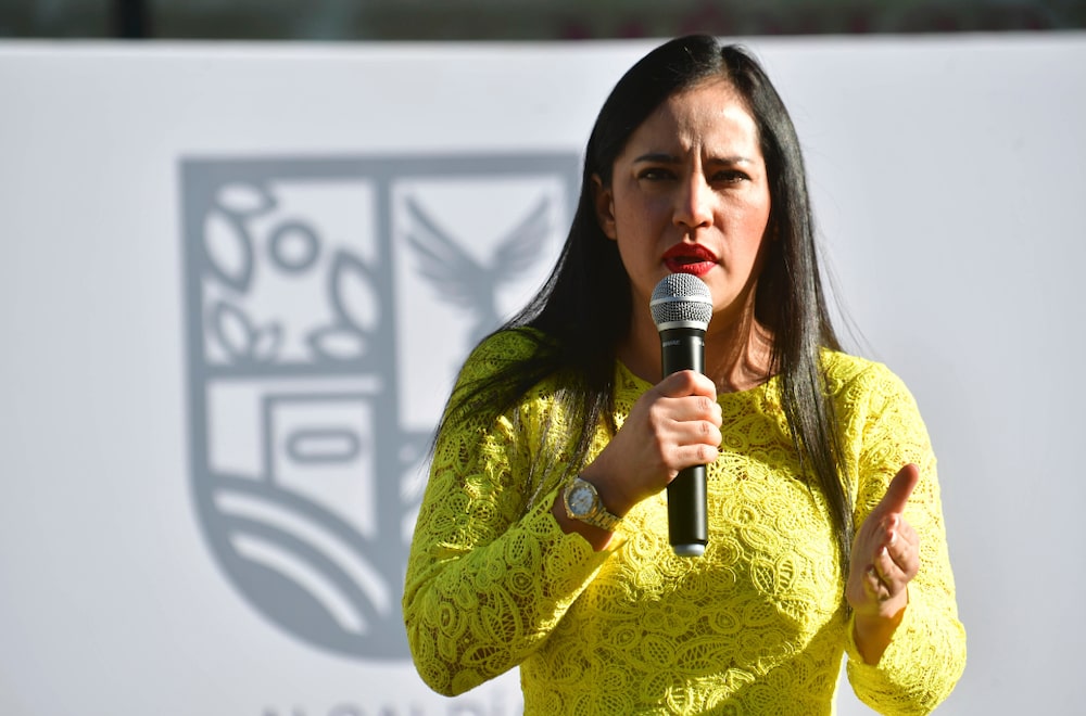 Sandra Cuevas, alcaldesa de Cuauhtémoc.Fotógrafo: Hugo García/El Universal/AP Photo Sandra Cuevas, alcaldesa de Cuauhtémoc.Fotógrafo: Hugo García/El Universal/AP Photo