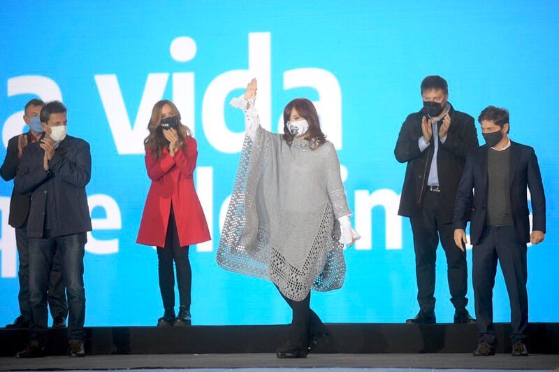 La vicepresidenta se hizo cargo del final de campaña del Frente de Todos La vicepresidenta se hizo cargo del final de campaña del Frente de Todos