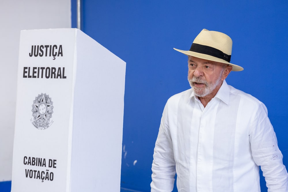 Brazilians Vote In Tightly Contested Presidential Race Brazilians Vote In Tightly Contested Presidential Race