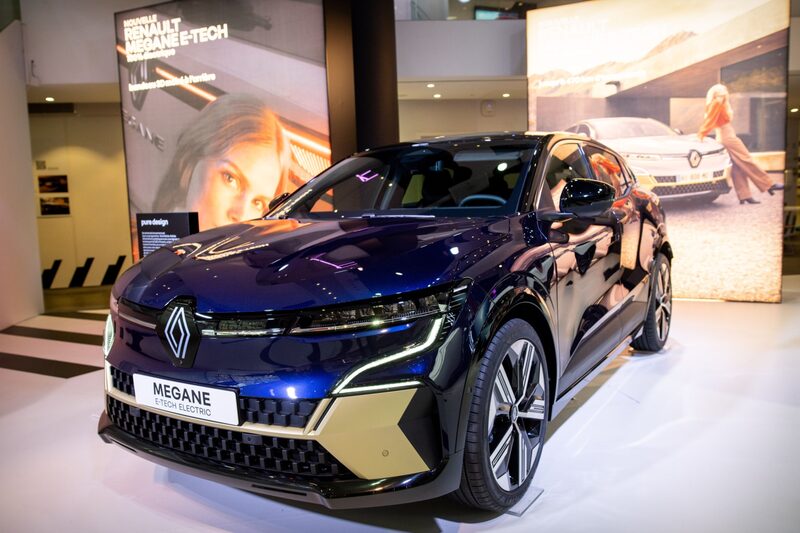 Megane E-tech: Renault acredita em geração de valor para a empresa e os acionistas com spin off de sua divisão de carros elétricos (Benjamin Girette/Bloomberg) Megane E-tech: Renault acredita em geração de valor para a empresa e os acionistas com spin off de sua divisão de carros elétricos (Benjamin Girette/Bloomberg)