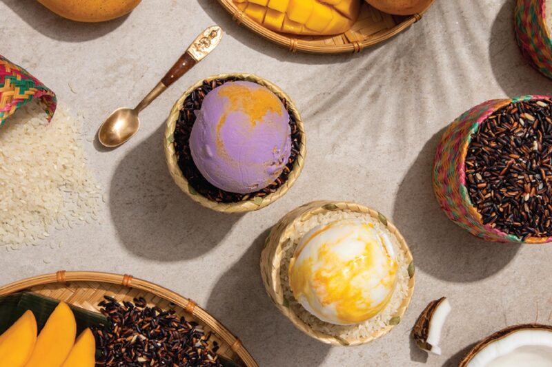 Estos helados fuera de lo común requieren de ingredientes de primera calidad de lugares tan lejanos como Sumatra y Bali. Estos helados fuera de lo común requieren de ingredientes de primera calidad de lugares tan lejanos como Sumatra y Bali.