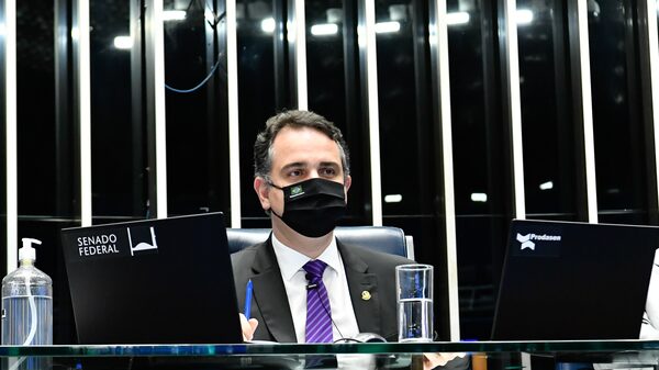 Rodrigo Pacheco, do PSD, é reeleito presidente do Senado com endosso de Lula Rodrigo Pacheco, do PSD, é reeleito presidente do Senado com endosso de Lula