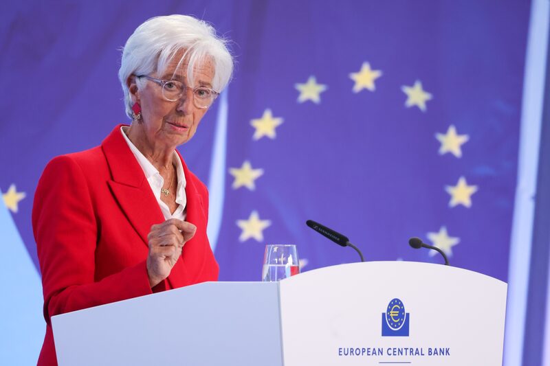 En septiembre y diciembre, los responsables políticos pueden consultar nuevas previsiones económicas para la eurozona, formada por 20 países. (Alex Kraus/Bloomberg) En septiembre y diciembre, los responsables políticos pueden consultar nuevas previsiones económicas para la eurozona, formada por 20 países. (Alex Kraus/Bloomberg)