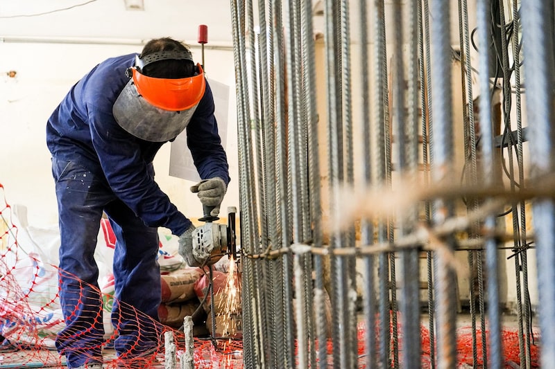 Avance de la nueva infraestructura en el Hospital Zubizarreta, en Buenos Aires, Argentina, el 20 de marzo de 2026. Avance de la nueva infraestructura en el Hospital Zubizarreta, en Buenos Aires, Argentina, el 20 de marzo de 2026.