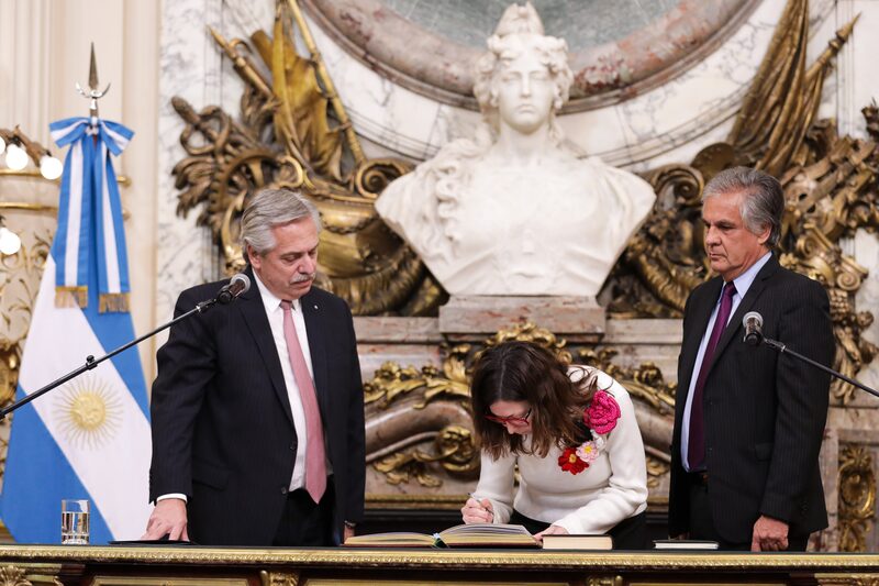 Juró en Casa Rosada y ya asumió funciones Juró en Casa Rosada y ya asumió funciones