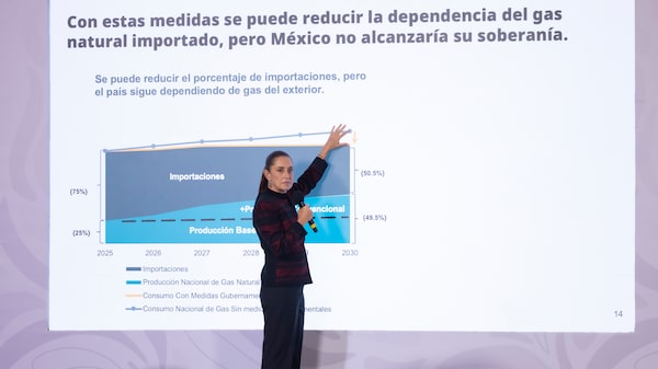 “Yo nunca lo dije en campaña”: Sheinbaum niega su promesa contra el fracking en México “Yo nunca lo dije en campaña”: Sheinbaum niega su promesa contra el fracking en México