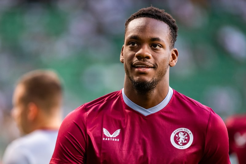 Jhon Durán en su paso por Aston Villa Jhon Durán en su paso por Aston Villa