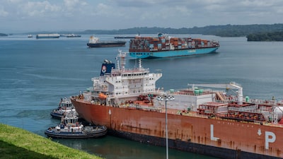 Buque paga US$4 millones para saltarse la cola de más de una semana en el Canal de Panamá Buque paga US$4 millones para saltarse la cola de más de una semana en el Canal de Panamá
