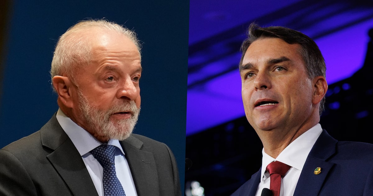 Lula e Flávio Bolsonaro mantêm empate em pesquisa AtlasIntel às vésperas da eleição