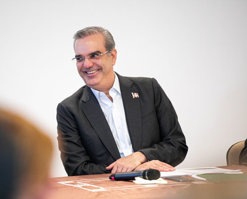 Presidente de República Dominicana, Luis Abinader. Presidente de República Dominicana, Luis Abinader.