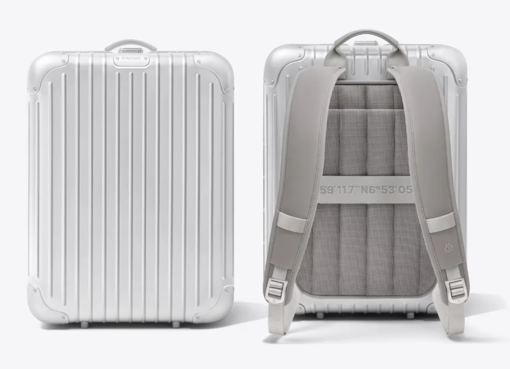 mochila de alumínio da Rimowa mochila de alumínio da Rimowa