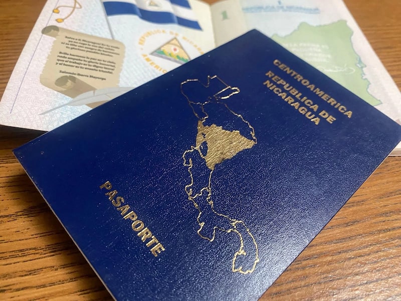 Pasaporte nicaragüense. Pasaporte nicaragüense.