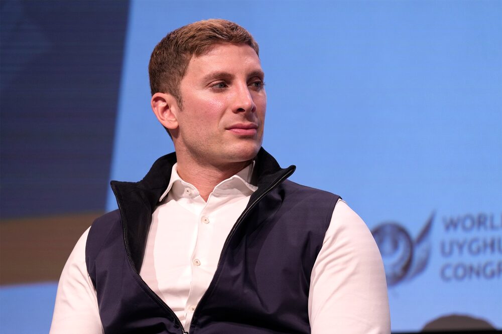 NEW YORK, NEW YORK - APRIL 18: Jacob Helberg Speaks On TikTok, Social Media, And The CCP's Agenda To Control Information at 92nd Street Y on April 18, 2024 in New York City. (Photo by Ilya S. Savenok/Getty Images for Agent of Change) NEW YORK, NEW YORK - APRIL 18: Jacob Helberg Speaks On TikTok, Social Media, And The CCP's Agenda To Control Information at 92nd Street Y on April 18, 2024 in New York City. (Photo by Ilya S. Savenok/Getty Images for Agent of Change)