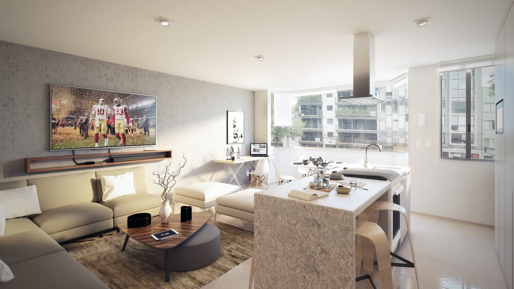 Flat se ha enfocado en el segmento de vivienda de MX$1,5 a 6 millones en la Ciudad de México. (Cortesía: Flat) Flat se ha enfocado en el segmento de vivienda de MX$1,5 a 6 millones en la Ciudad de México. (Cortesía: Flat)