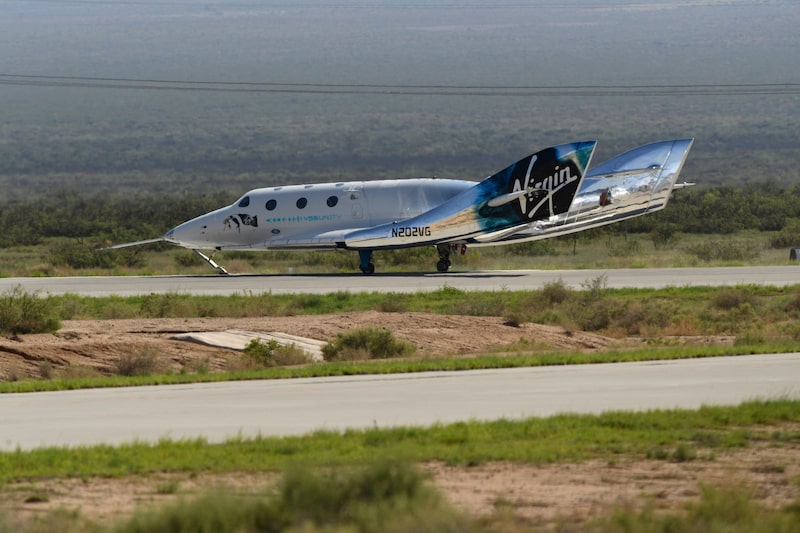 Empresa é a única grande companhia focada em viagens curtas ao espaço para passeios turísticos no momento (Foto: Patrick T. Fallon/AFP/Getty Images) Empresa é a única grande companhia focada em viagens curtas ao espaço para passeios turísticos no momento (Foto: Patrick T. Fallon/AFP/Getty Images)