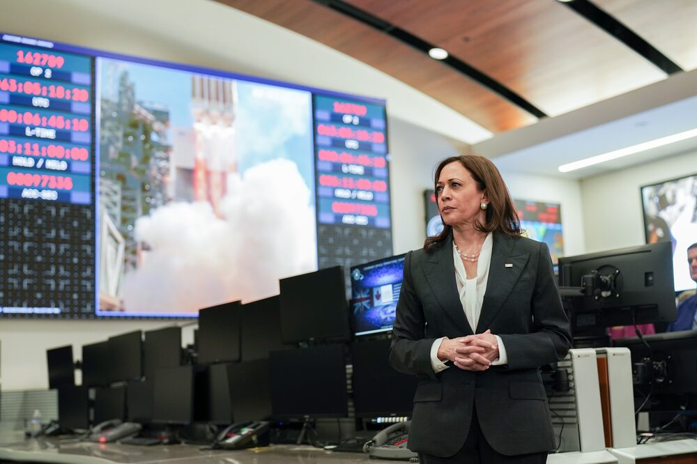 La vicepresidenta de EE.UU., Kamala Harris La vicepresidenta de EE.UU., Kamala Harris