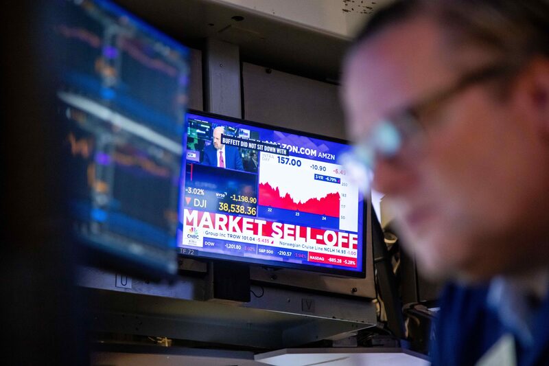 Selloff dos mercados Selloff dos mercados