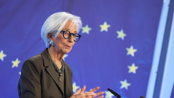 Christine Lagarde asegura que terminará su mandato al frente del BCE, según el WSJ Christine Lagarde asegura que terminará su mandato al frente del BCE, según el WSJ