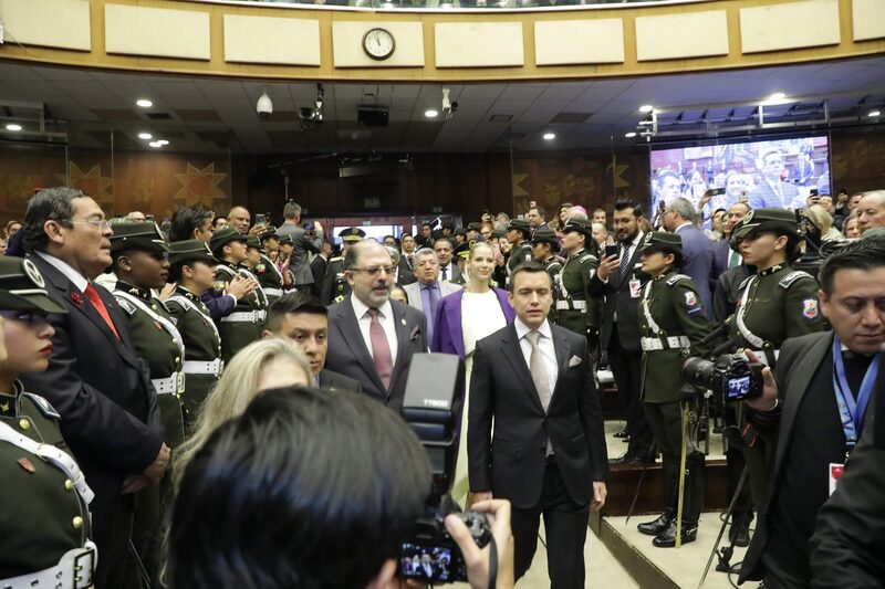 Daniel Noboa, presidente de Ecuador. Daniel Noboa, presidente de Ecuador.