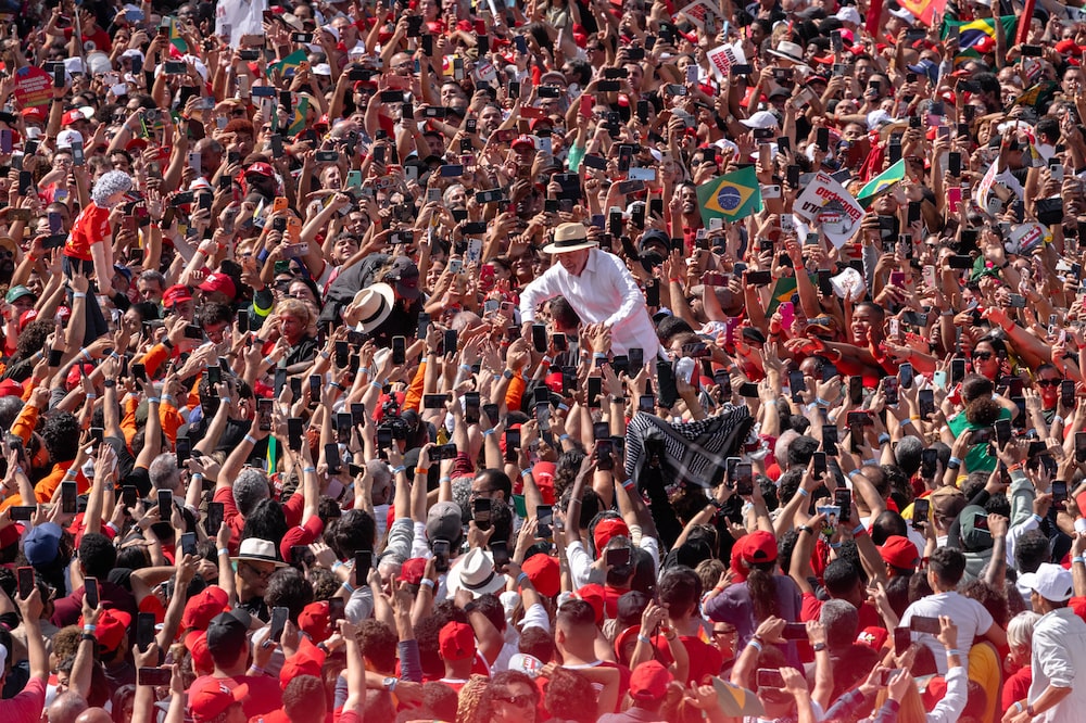 President Lula Holds Kickoff Campaign Rally President Lula Holds Kickoff Campaign Rally