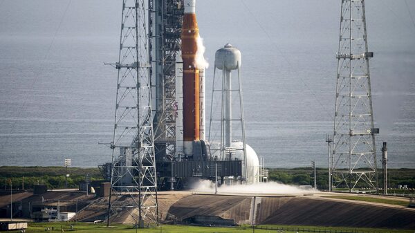 Missão lunar Artemis I volta a ter lançamento de foguete adiado pela Nasa Missão lunar Artemis I volta a ter lançamento de foguete adiado pela Nasa