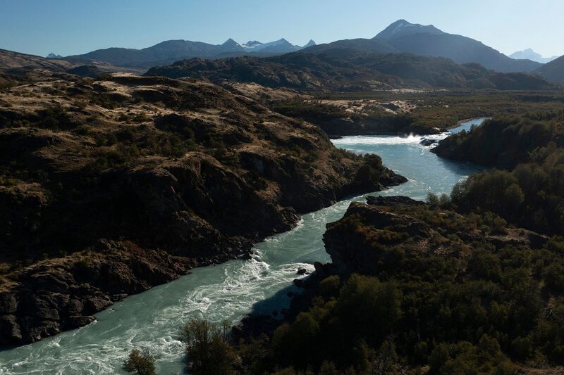 El río Cochrane en la región de Aysén, Chile. El río Cochrane en la región de Aysén, Chile.