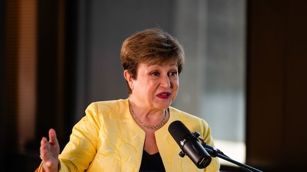 Georgieva, directora del FMI, insta a prepararse para un mundo de choques frecuentes Georgieva, directora del FMI, insta a prepararse para un mundo de choques frecuentes