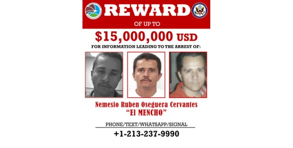 Nemesio Rubén Oseguera Cervantes, alias El Mencho. Nemesio Rubén Oseguera Cervantes, alias El Mencho.