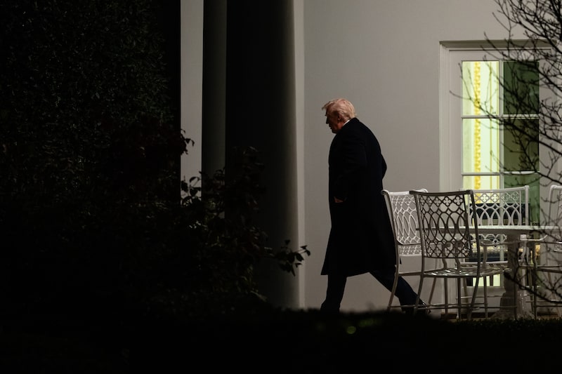 US President Donald Trump exits the Oval Office of the White House before boarding Marine One in Washington, DC, US, on Friday, Nov. 14, 2025. Trump issued an order on Friday reducing tariffs on beef, tomatoes, coffee and bananas, a move aimed at lowering costs on groceries as the administration faces pressure from voters to cut prices on everyday goods. Photographer: Eric Lee/Bloomberg US President Donald Trump exits the Oval Office of the White House before boarding Marine One in Washington, DC, US, on Friday, Nov. 14, 2025. Trump issued an order on Friday reducing tariffs on beef, tomatoes, coffee and bananas, a move aimed at lowering costs on groceries as the administration faces pressure from voters to cut prices on everyday goods. Photographer: Eric Lee/Bloomberg