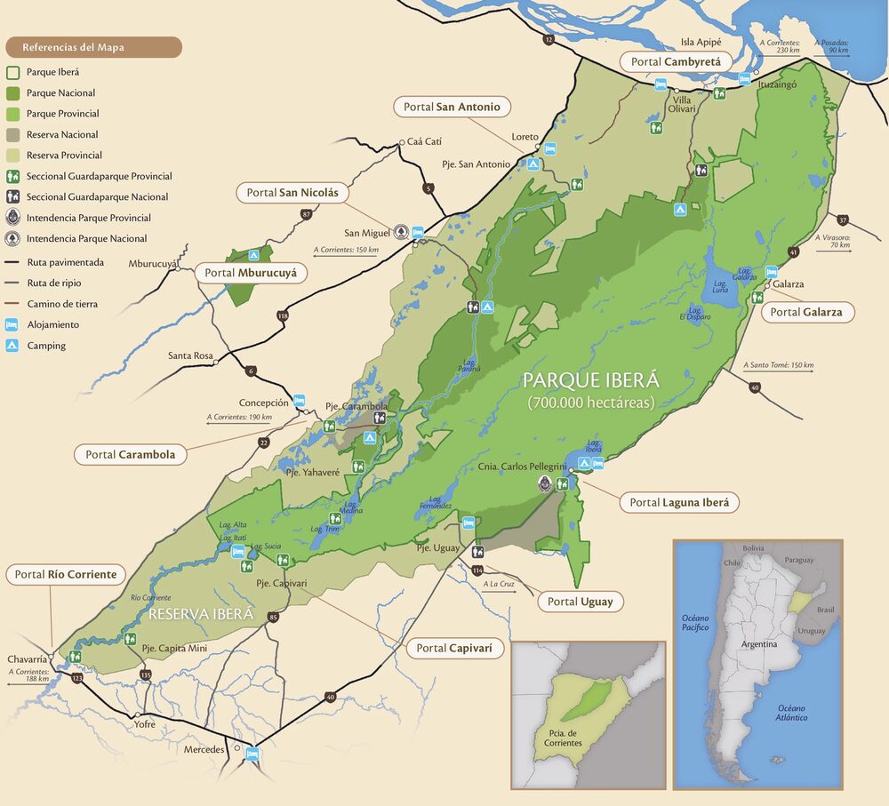 Gentileza: Parque Iberá. Gentileza: Parque Iberá.