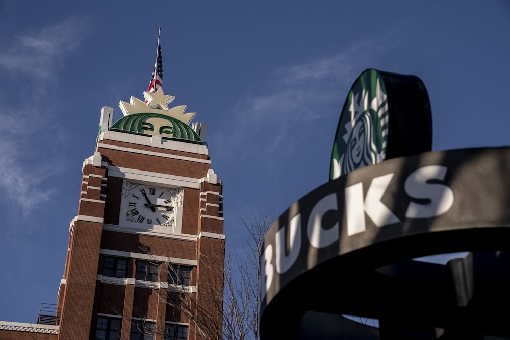 Sede central de Starbucks Corp. en Seattle. Sede central de Starbucks Corp. en Seattle.