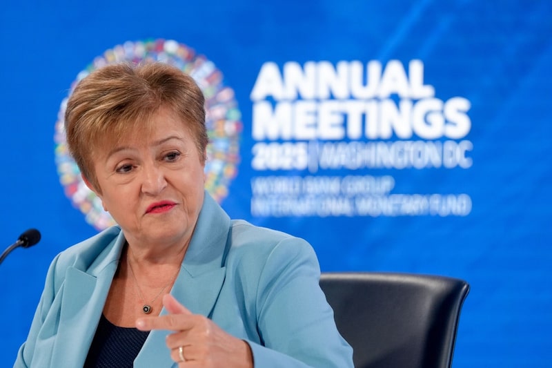Kristalina Georgieva. Photographer: Kent Nishimura/Bloomberg Kristalina Georgieva. Photographer: Kent Nishimura/Bloomberg