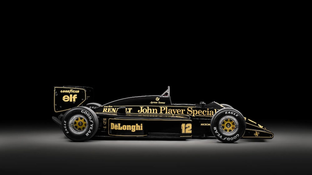 Auto 1986 Lotus 98T de Ayrton Senna Auto 1986 Lotus 98T de Ayrton Senna