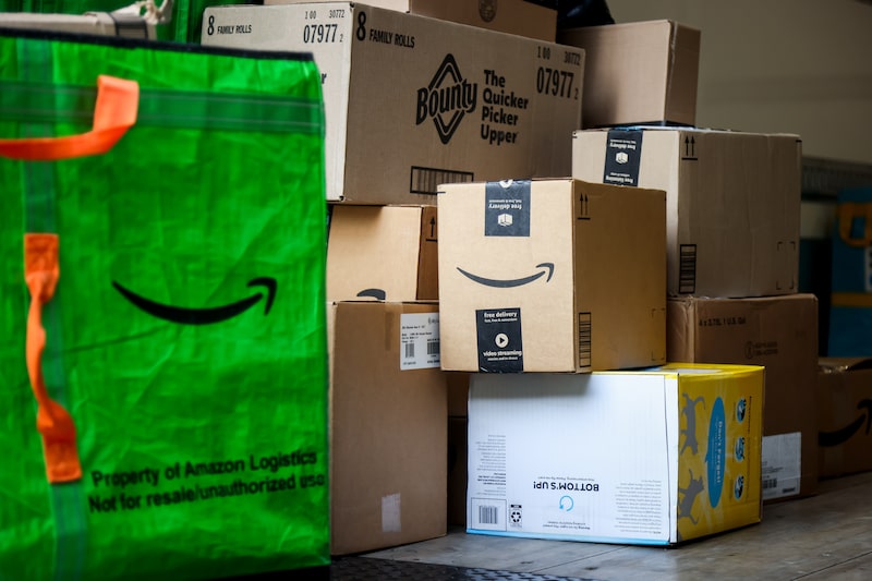 Paquetes de Amazon en una camioneta de entrega de Prime en Nueva York. Fotógrafo: Michael Nagle/Bloomberg Paquetes de Amazon en una camioneta de entrega de Prime en Nueva York. Fotógrafo: Michael Nagle/Bloomberg