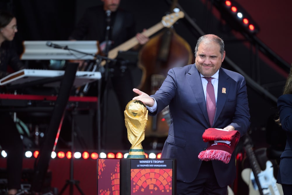 El presidente de la Concacaf, Victor Montagliani. El presidente de la Concacaf, Victor Montagliani.