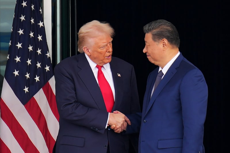 Donald Trump y Xi Jinping en 2025. Fotógrafo: Andrew Harnik/Getty Images Donald Trump y Xi Jinping en 2025. Fotógrafo: Andrew Harnik/Getty Images