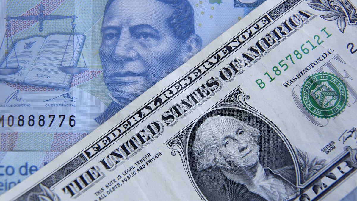 Peso mexicano cierra semana con pérdidas tras advertencia de Warsh contra la inflación en EE.UU.