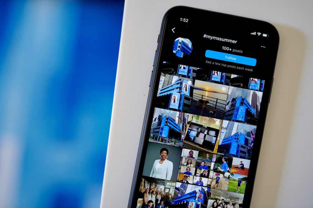 Morgan Stanley alentó a sus becarios a publicar con el hashtag #MyMSSummer (mi verano en MS) Morgan Stanley alentó a sus becarios a publicar con el hashtag #MyMSSummer (mi verano en MS)