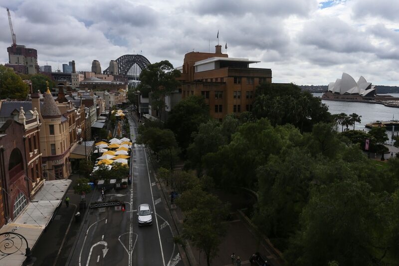 The Sydney Harbour Bridge, top left, and the Sydney Opera House, top right, in Sydney, Australia, on Tuesday, Feb. 6, 2024. Australias central bank kept interest rates unchanged at its first meeting of a revamped policy schedule and signaled further tightening remains possible, sending the currency and bond yields higher. The Sydney Harbour Bridge, top left, and the Sydney Opera House, top right, in Sydney, Australia, on Tuesday, Feb. 6, 2024. Australias central bank kept interest rates unchanged at its first meeting of a revamped policy schedule and signaled further tightening remains possible, sending the currency and bond yields higher.