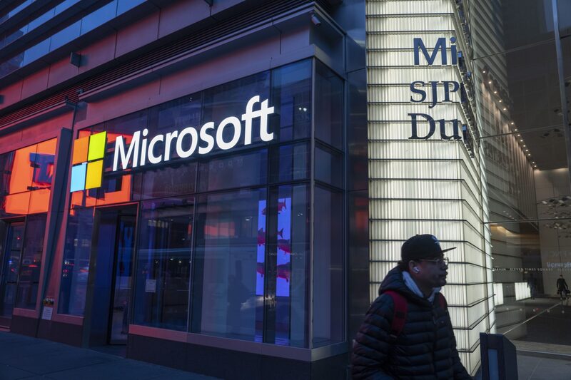 Una oficina de Microsoft en Nueva York, EE.UU., el viernes 20 de enero de 2023. Fotógrafo: Victor J. Blue/Bloomberg Una oficina de Microsoft en Nueva York, EE.UU., el viernes 20 de enero de 2023. Fotógrafo: Victor J. Blue/Bloomberg