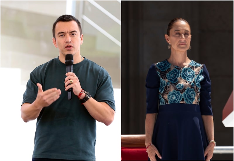 Noboa y Sheinbaum, unidos por rechazo a informe de Comité de la ONU sobre desaparición forzada Noboa y Sheinbaum, unidos por rechazo a informe de Comité de la ONU sobre desaparición forzada