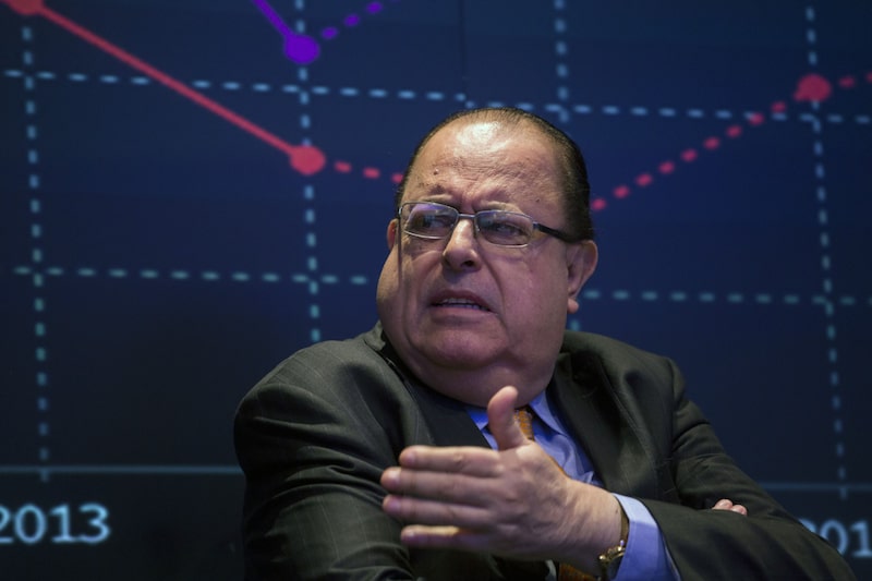 Julio Velarde, presidente del Banco Central de Reserva del Perú, habla en la Cumbre Monetaria de las Américas de Bloomberg en Nueva York, Estados Unidos, el lunes 20 de abril de 2015. Julio Velarde, presidente del Banco Central de Reserva del Perú, habla en la Cumbre Monetaria de las Américas de Bloomberg en Nueva York, Estados Unidos, el lunes 20 de abril de 2015.